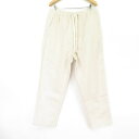 美品 rag & bone ラグ&ボーン MED21P7013G9NA リラックスフィットパンツ 1点 ベージュ M/M コットン他 Hemp Blend Broken Twill Reed Pant メンズ AY3920A45 【中古】