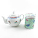 ナルミ 中華 ポット&蓋付マグカップ 2点 セット SY4026H 【中古】