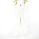 Chloe クロエ パンツ 1点 アイボリー T34 コットン 他 レディース AM4528A59 【中古】