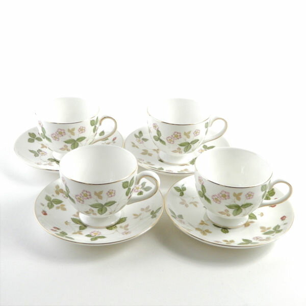 期間限定送料無料 ウェッジウッド ワイルドストロベリー カップ ソーサー 4客 セット ティー リー Sc234a2 ウェッジウッド ワイルドストロベリー カップ ソーサー 4客 セット ティー リー Sc234a2 Climev Com Br