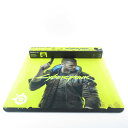 美品 steelseries スティールシリーズ Cyberpunk 2077 Qck ゲーミングマウスパッド 1点 FPS eスポーツ PC周辺機器 兼用 H...