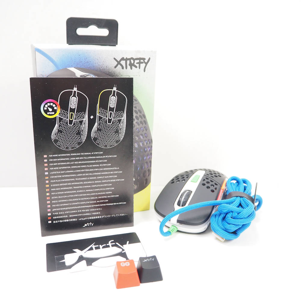 楽天reMOVE 楽天市場店美品 Xtrfy エクストリファイ M4 RGB STREET EDITION ゲーミングマウス 有線 eスポーツ 4000個限定 HM363C 【中古】