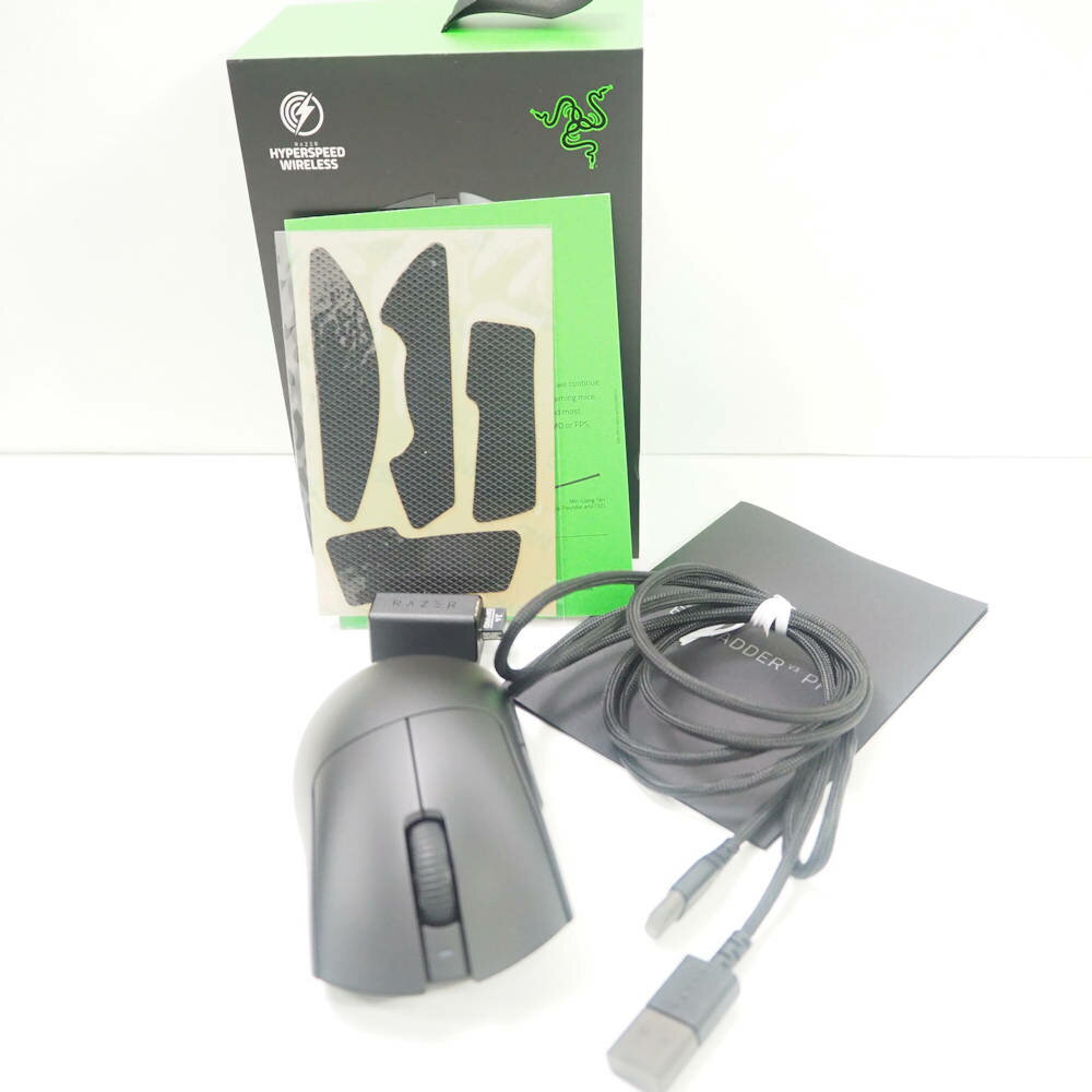 楽天reMOVE 楽天市場店美品 RAZER レイザー DEATHADDER V3 PRO ワイヤレス ゲーミングマウス ゲーミング FPS eスポーツ PC周辺機器 HY859C 【中古】