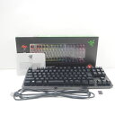 美品 RAZER レイザー HUNTSMAN RZ03-03080500 ゲーミングキーボード 赤軸 テンキーレス FPS eスポーツ PC周辺機器 HY770...