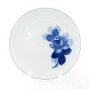 美品 OKURA 大倉陶園 ブルーローズ 大皿 27cmプレート ディナー SY7879U 【中古】