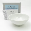 未使用 RIN&CO. 白九谷 ライスボウル S 茶碗 SY8401A1 【中古】