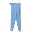 美品 MAXMARA マックスマーラ パンツ M ウール 他 センタープレス テーパード レディース AT90A47 【中古】