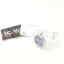 美品 Ice-Watch アイスウォッチ Ice Star White Deep Blue 017235 腕時計 レディース AY5068C 【中古】