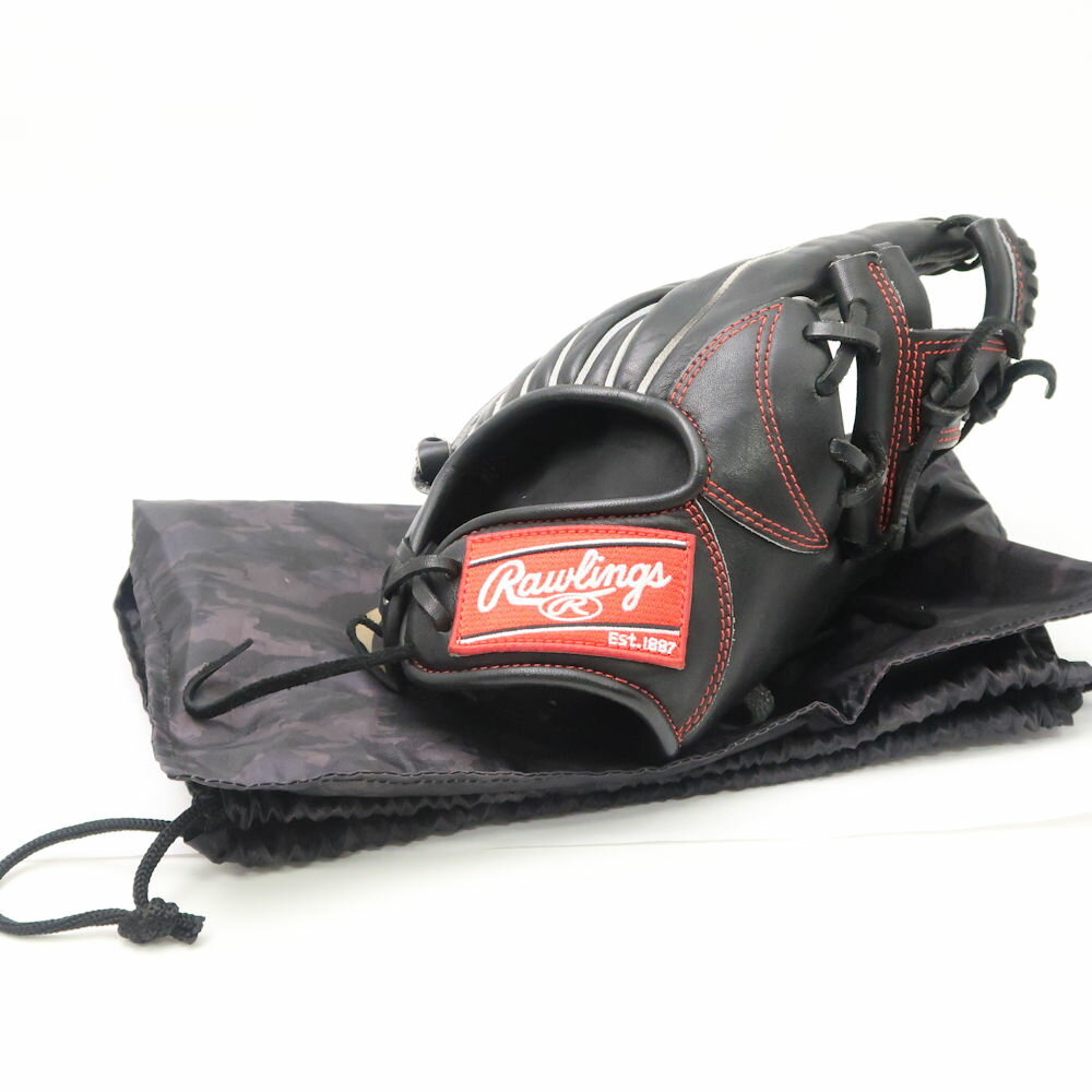 美品 Rawlings ローリングス GH9HRN6X0 Ready To Goシリーズ HEART of the HIDE 硬式野球グローブ 11.3/16インチ ステアレザー HOH R2G タイトFIT 内野手グラブ HU913 【中古】