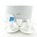 美品 ROSENDAHL ローゼンダール クラシックローズ カップ&ソーサー 5客 セット ティー コーヒー ST30X 【中古】