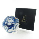 美品 MEISSEN マイセン Frau Holle 2001年 ホレおばさん イヤープレート メモリアル 絵皿 飾り 童話 インテリア SU6451A2 【中...