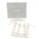 美品 SWEET RIBBON スウィートリボン イヤリング 結婚式 ウエディング ブライダル レディース AO1766C 【中古】
