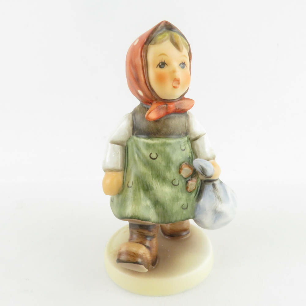 美品 Goebel ゲーベル 561 GRANDMA'S GIRL おばあちゃんの女の子 フンメル人形 1点 少女 フィギュリン 置物 ドイツ 1989 SU5917C 