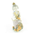 美品 LLADRO リヤドロ 1422 ミスバレンシア フィギュリン ガール 置物 陶器人形 西洋オブジェ 廃盤 SU6494S 【中古】