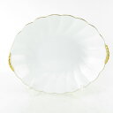美品 Noritake ノリタケ ダイヤモンドコレクション オーバルトレイ プレート 楕円 ディッシュ 金彩 SU7384E 【中古】