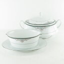美品 Noritake ノリタケ EMERTON エモーション スープチューリン グレービーボート 2点 セット RC グレービーボート SM2372E 【中古...