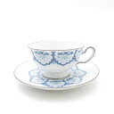 美品 OKURA 大倉陶園 呉須正倉院 カップ&ソーサー ティー コーヒー ST168B1 【中古】