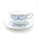 美品 OKURA 大倉陶園 呉須正倉院 カップ&ソーサー ティー コーヒー ST170B1 【中古】