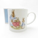 WEDGWOOD ウェッジウッド ピーターラビット グリーンライン(ラインなし) マグカップ コップ ティー コーヒー 英国 ポター SU8091G 【中古】