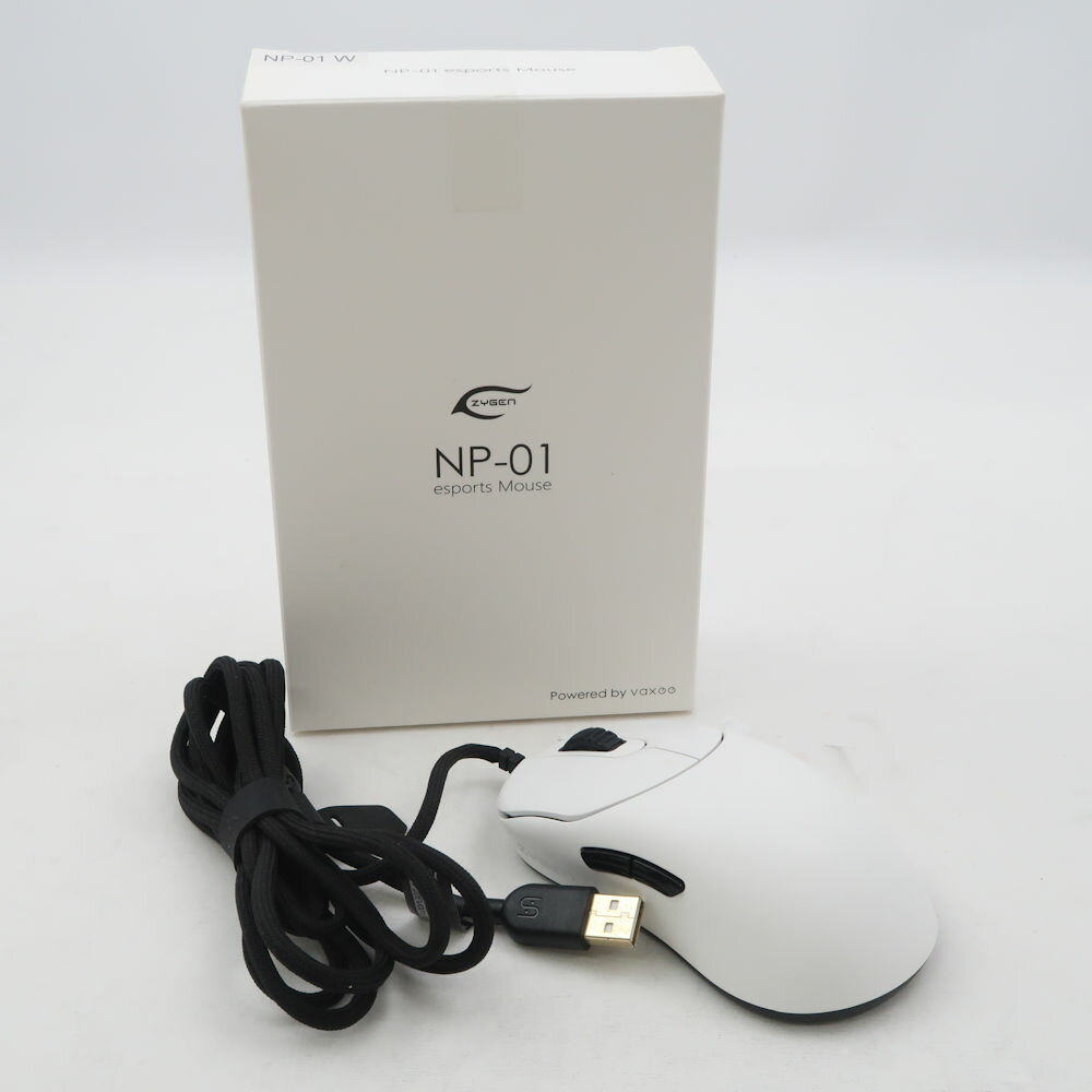 美品 VAXEE ヴァクシー NP-01 ゲーミングマウス 有線 FPS eスポーツ PC周辺機器 HT117 【中古】