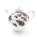 美品 Richard Ginori リチャードジノリ フィオーリディセータ マローネ コーヒーポット SY10499Q 【中古】