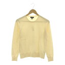 美品 Theory セオリー 0301726 ニット S 毛他 長袖 アイボリー レディース AO2106A20 【中古】