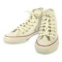 未使用 CONVERSE コンバース ダブルパーツ ハイカットスニーカー 23cm レディース AT736 【中古】