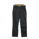 美品 Mila Owen ミラオーウェン 09WFP181028 カットオフ デニムパンツ 1 コットン スパンデックス ストレート レディース AY5674A...