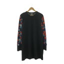 美品 COMME des GARCONS HOMME PLUS コムデギャルソン オムプリュス 20AW PF-T017 スリーブフローラル レイヤード カット...