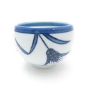 美品 Gen-emon 源右衛門窯 染付麦穂 湯呑 器 有田焼 和食器 SY10338G 【中古】