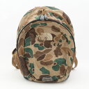 THE NORTH FACE ノースフェイス リュックサック 子供用 キッズ カモフラ 迷彩 レディース AM5982 【中古】