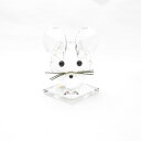 SWAROVSKI スワロフスキー オブジェ ネズミ 置物 SD33Q 【中古】