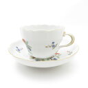 美品 MEISSEN マイセン 柿右衛門 バタフライ (393110)572/562 カップ&ソーサー シノワズリ ティー コーヒー 金彩 SU8683H 【中...