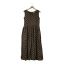 STYLE DELI スタイルデリ ワンピース 02 コットン100% ノースリーブ ロング丈 ドット柄 トップス レディース AU2733A68 【中古】