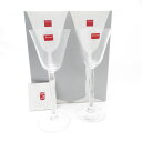 未使用 Baccarat バカラ オンド ワイングラス 2客 ペア H21 クリスタル ガラス SU8564C 【中古】