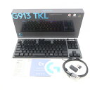 美品 logicool G ロジクール G G913-TKL-LNBK ワイヤレス ゲーミングキーボード テンキーレス メカニカル 赤軸 RGB HY1197 ...