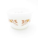 PYREX パイレックス ハーベストホーム シュガーボウル ミルクガラス ヴィンテージ オールド コーニング SY10237A2 【中古】