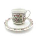 美品 ROYAL DOULTON ロイヤルドルトン FIREGLOW カップ&ソーサー レア 希少 ヴィンテージ SY11035B2 【中古】