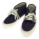 VANS ヴァンズ VN0A4U3GXC9 OG Chukka LX チェッカーボード チャッカ スニーカー 25.5cm 市松模様 チェック チャッカブーツ ...