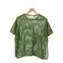 未使用 UNITED ARROWS ユナイテッドアローズ 1518-299-0616-6500 ニット F コットン 他 半袖 トップス メッシュ レディース ...