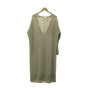 美品 TODAYFUL トゥデイフル TODAYFUL ラクーンニットワンピース 12020324 ワンピース 36 ナイロン 他 長袖 ロング レディース A...