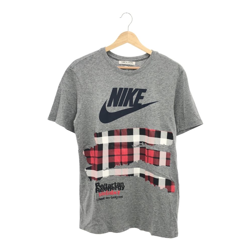 美品 Comme des Garcons コムデギャルソン OT-T023 「NIKE」 半袖Tシャツ L コットン100% AD2017 レディース AY59...