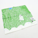 未使用 MOOMIN TRIBUTE WORKS ムーミントリビュートワークス 「ここにいるよ」 スカーフ ハンカチ AY5541 【中古】