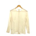 美品 Calvin Klein カルバンクライン ブラウス 9 (M) トリアセテート 他 長袖 レディース AM6144A7 【中古】
