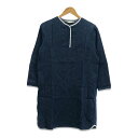 美品 MARNI マルニ DENIM EDITION ワンピース S 綿 麻 長袖 膝丈 デニム コットン レディース AM6153A80 【中古】