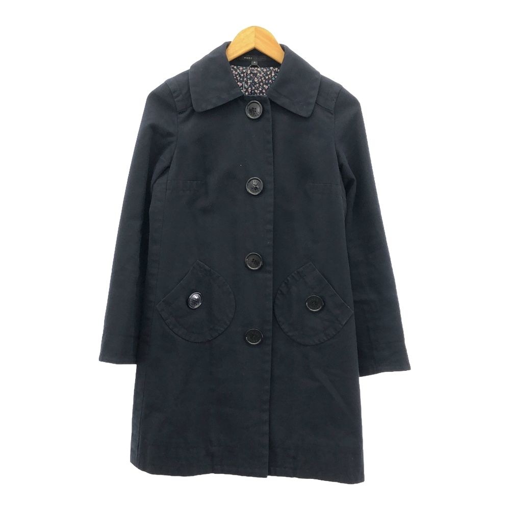 MARC JACOBS マークジェイコブス コート 4 (M) 綿100% コットン 裏総小花柄 レディース AM6166B21 【中古】