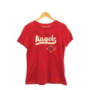 NIKE ナイキ ロサンゼルスエンゼルス 17 大谷翔平選手 Tシャツ M コットン100% 半袖 MLB レディース AO2298A40 【中古】