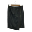美品 VIVIENNE TAM ヴィヴィアンタム 016-120314 スカート 0 アセテート他 ひざ下丈 レディース AY5906A68 【中古】