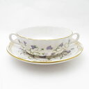美品 SPODE スポード カンパニュラ スープカップ&ソーサー ブイヨン SO2128K2 【中古】