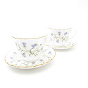 美品 SPODE スポード カンタベリー カップ&ソーサー 2客 ペア コーヒー ティー SO2135K2 【中古】
